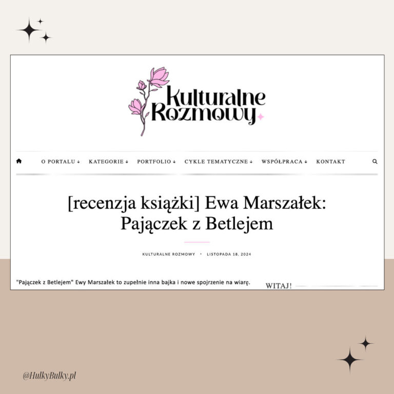Współpraca z portalem “Kulturalne Rozmowy” – recenzje