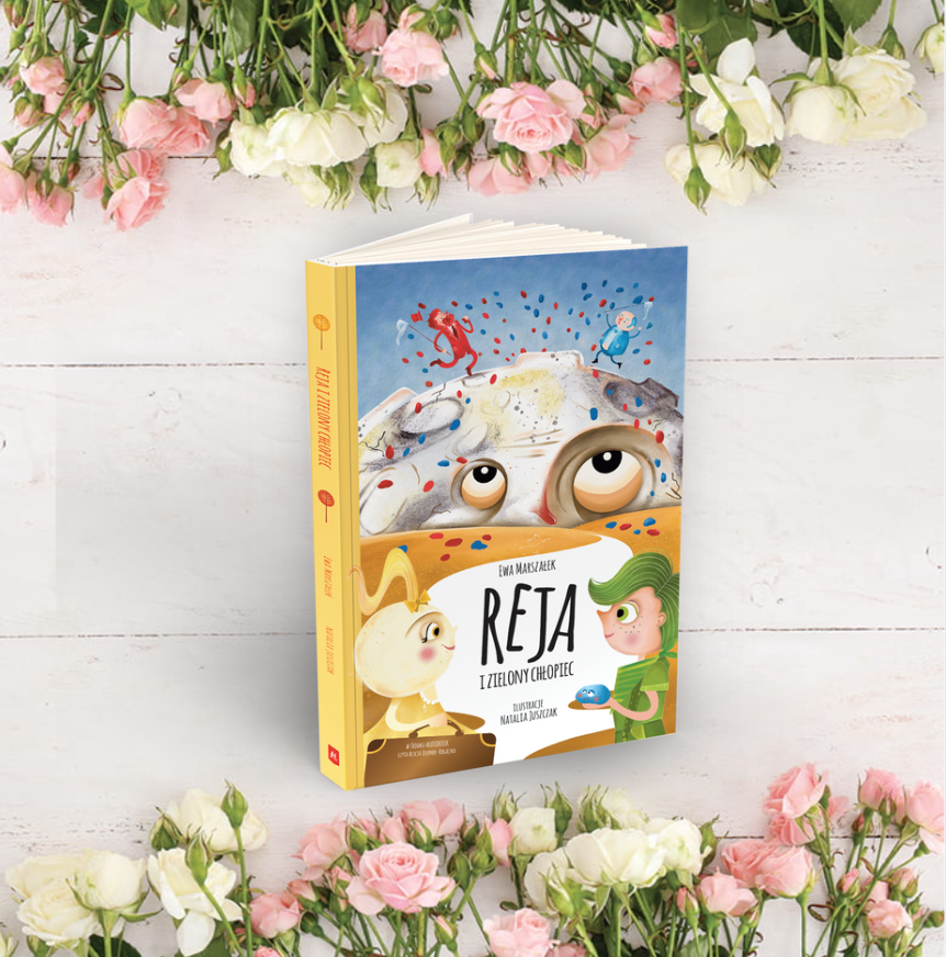 "Reja i zielony chłopiec" - książka papierowa z audiobookiem