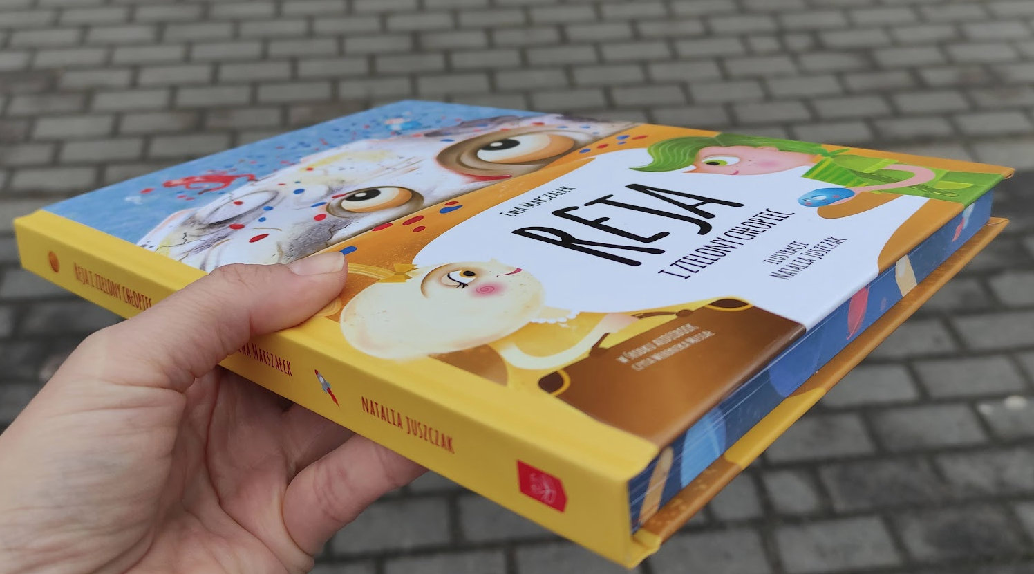 "Reja i zielony chłopiec" - książka papierowa z audiobookiem - obrazek 4