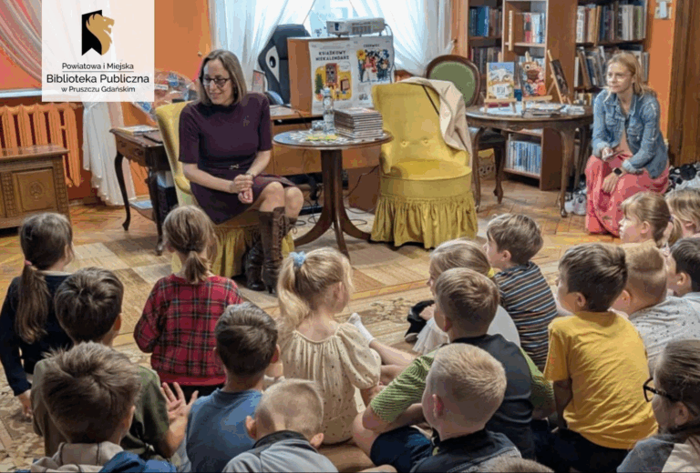 Spotkanie autorskie w Bibliotece Publicznej w Pruszczu Gdańskim